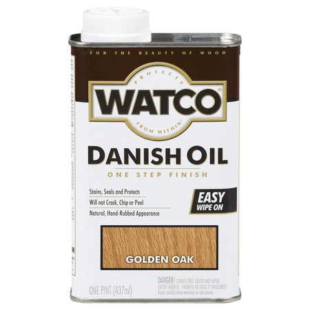 WATCO Transparent Golden Oak Oil-Based Danish Oil 1 pt 65151H